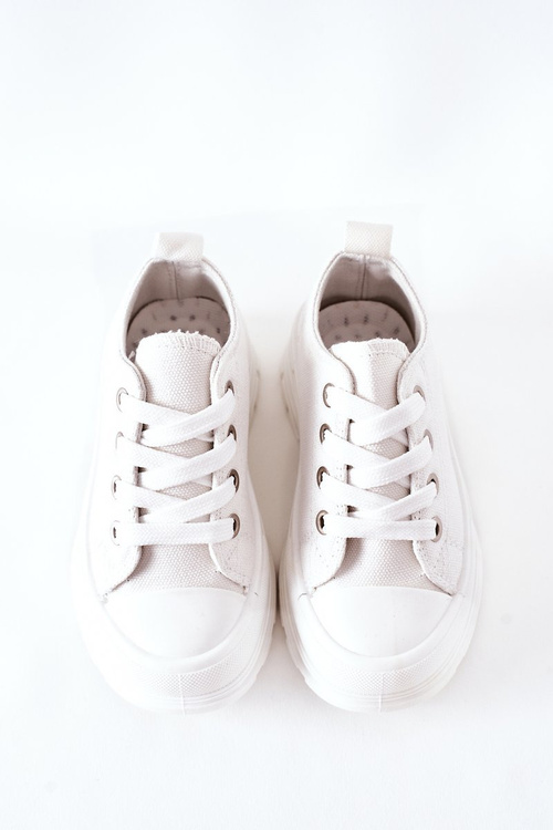 Дитячі кросівки на платформі Білий час подорожі