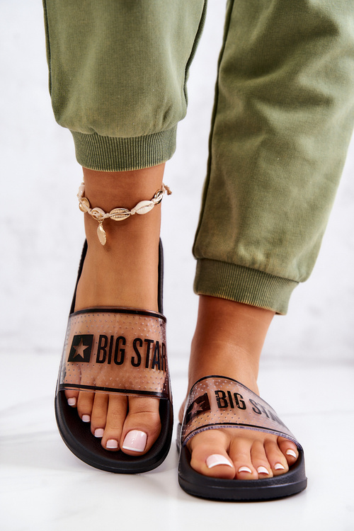 Жіночі тапочки Big Star JJ274639 Чорні