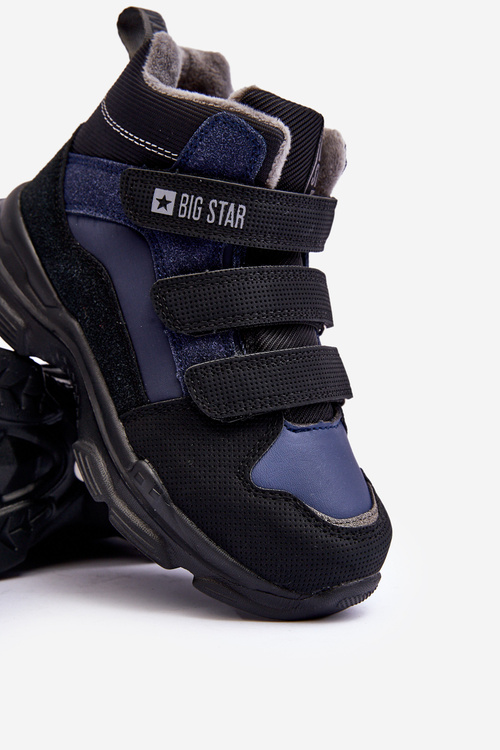 Дитячі снігові черевики Trapper Insulated Navy Big Star MM374172