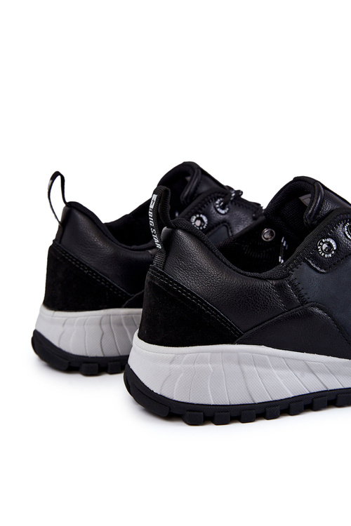 Чоловіче класичне спортивне взуття Memory Foam Big Star KK174270 Чорний