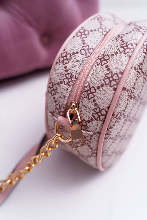 Сумочка Скриня Кругла Рожева