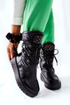 Жіночі зимові черевики Black Chardonnay