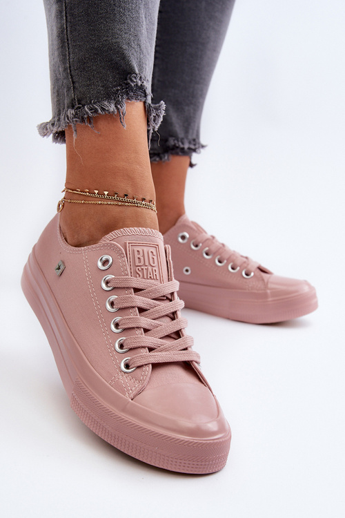 Класичні жіночі кросівки Big Star NN274291 Рожеві