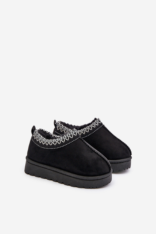 Снігові черевики дитячі на платформі з утепленим хутром Верблюжа Вілабрія