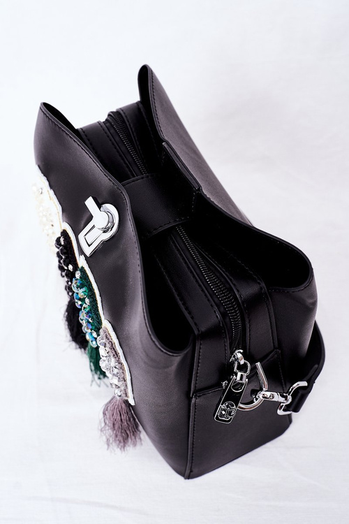 Сумка з бахромою NOBO K2980 чорна