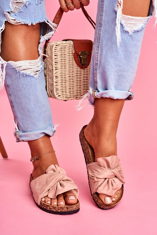 Жіночі пробкові шльопанці Cardiff Pink Felis