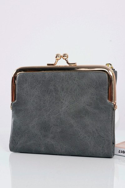 Маленька жіноча сіра велика сумка