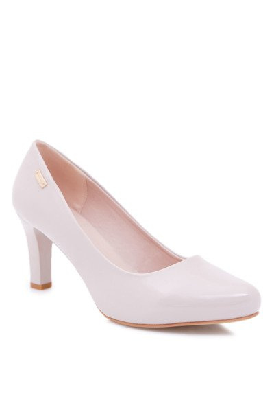 Жіночі човники Sergio Leone Light Grey Lacquered Orsola