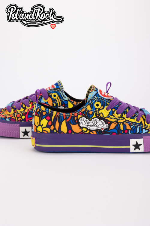 Кросівки Pol'and'Rock Festival X Big Star SS274905 Фіолетові