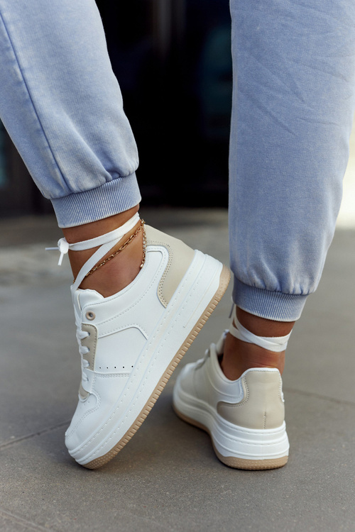 Жіноче спортивне взуття біло-бежевий New Haven