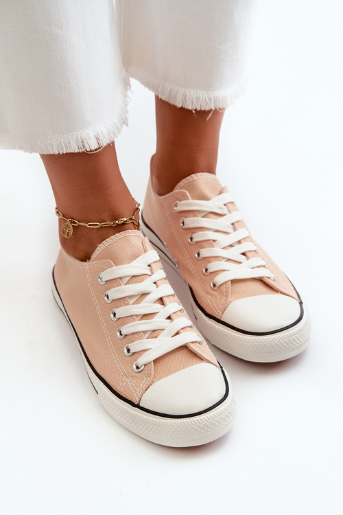 Жіночі класичні низькі рожеві кросівки Caelira