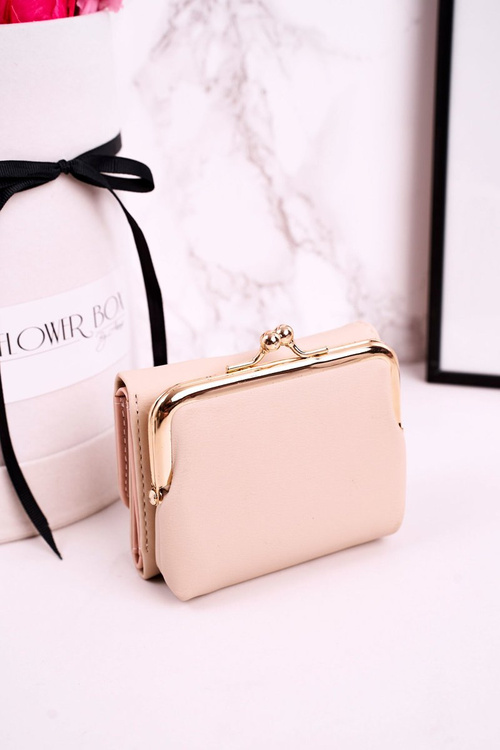 Маленький жіночий гаманець на гачку MILANO Ecru