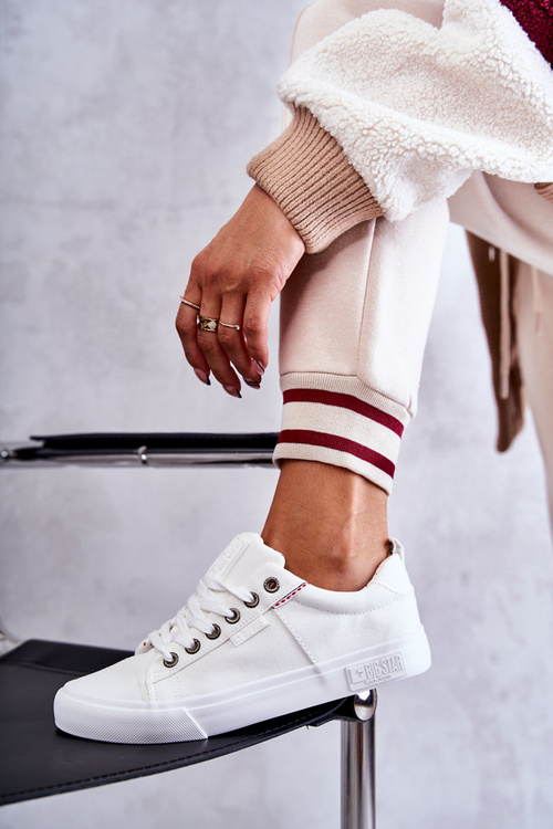 Жіночі низькі кросівки Big Star KK274003 Білі