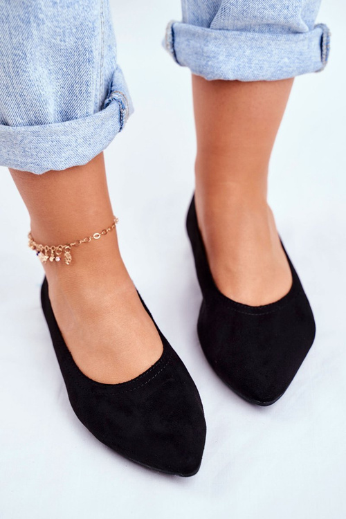 Жіночі балетки з екологічно чистої замші Bellissima