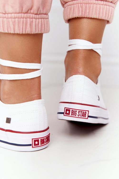 Жіночі класичні низькі кросівки Big Star DD274336 Білі