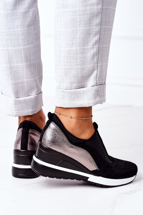 Сліпони на танкетці Vinceza 10593 чорно-сріблясті