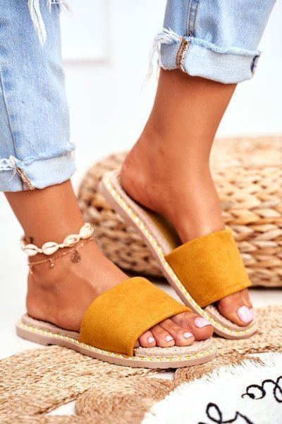 Жіночі шорти Classic Eco Suede Yellow Look At Me