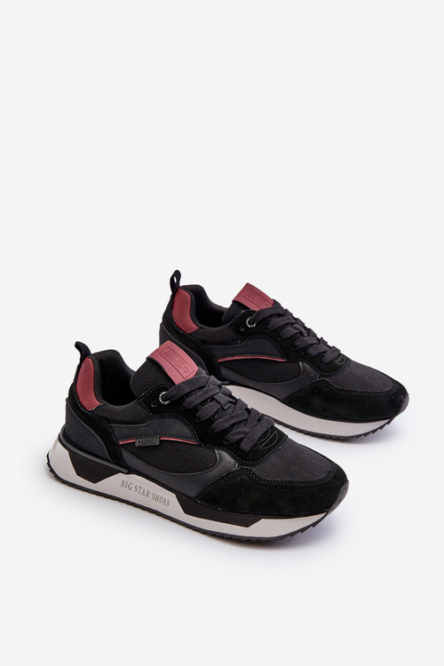 Чоловічі кросівки з системою Memory Foam Big Star NN174350 Чорні