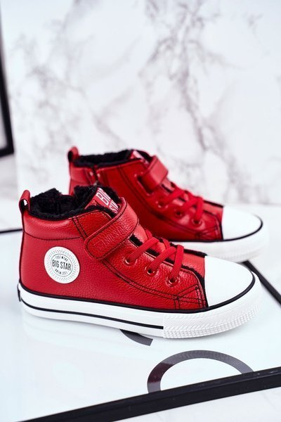 Дитячі утеплені кросівки Big Star GG374034 Red
