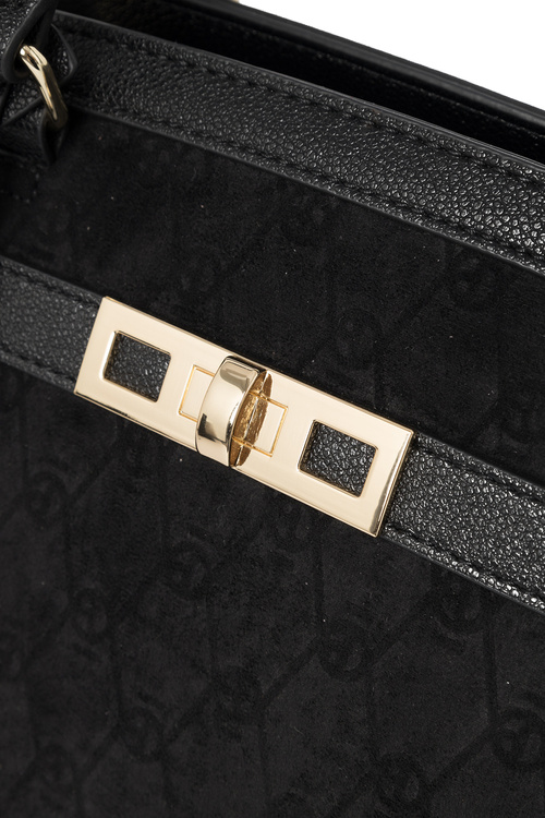 Велика класична сумка через плече Nobo R1710-C020 Black