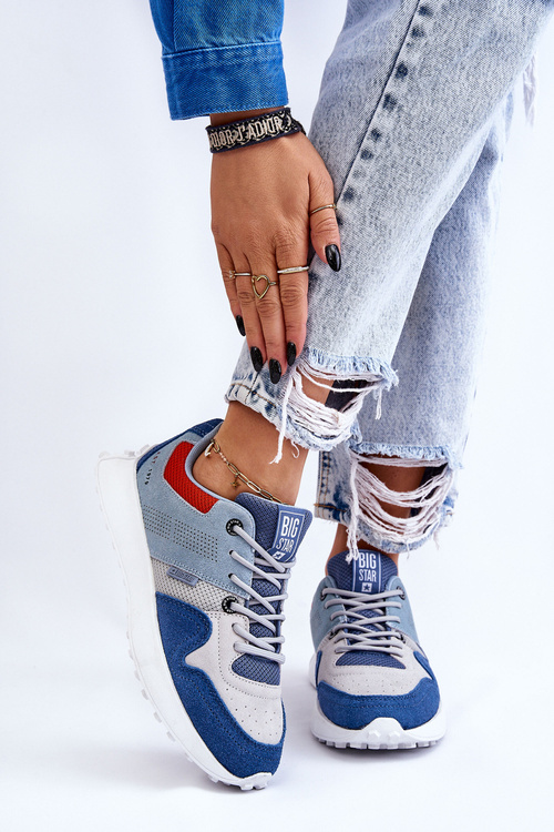 Жіночі кросівки Big Star LL274421 Сині