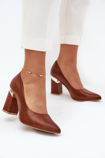 Шкіряні Туфлі Lewski 3117 Темно-коричневі