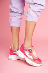 Жіноче спортивне шкіряне взуття GOE Pink FF2N3010
