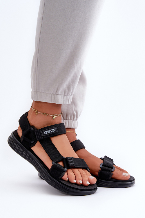 Жіночі босоніжки Big Star Black FF274A600