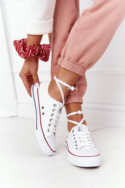 Жіночі класичні низькі кросівки Big Star DD274336 Білі