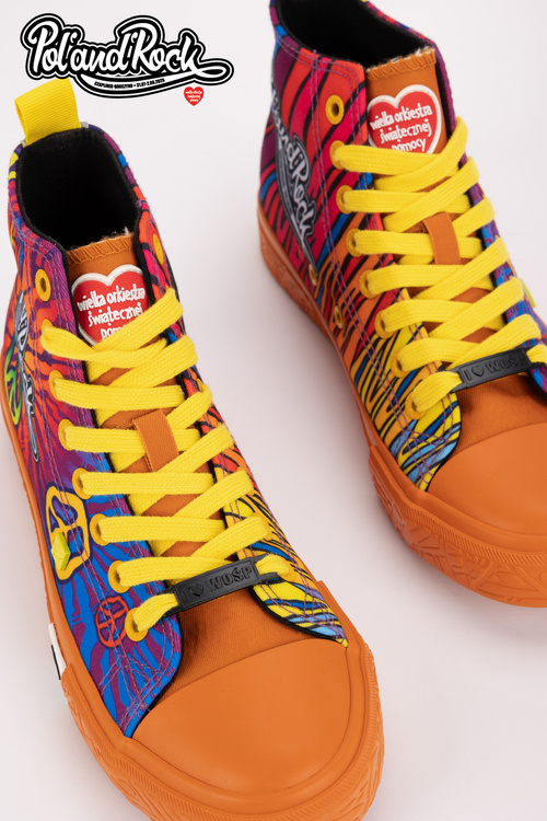 Кросівки Pol'and'Rock Festival X Big Star SS174502 Помаранчеві