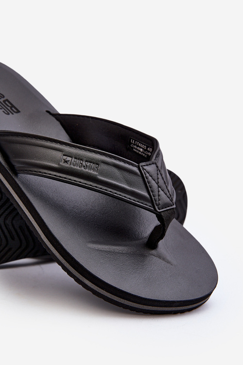 Чоловічі шльопанці Big Star LL174605 Чорні