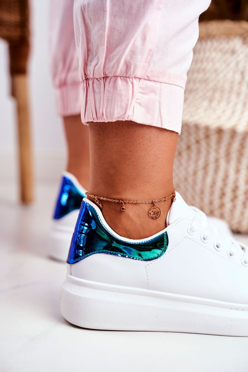 Жіноче спортивне взуття Lu Boo White Metallic Matilda