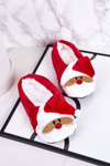 Дитячі новорічні тапочки з Дідом Морозом1 Red Xmas