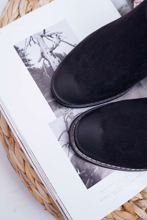 Жіночі замшеві черевики Hidden Anchor Black Mirley