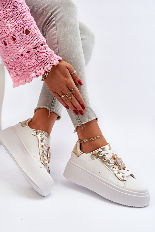 Жіночі кросівки з декором Celedria білі