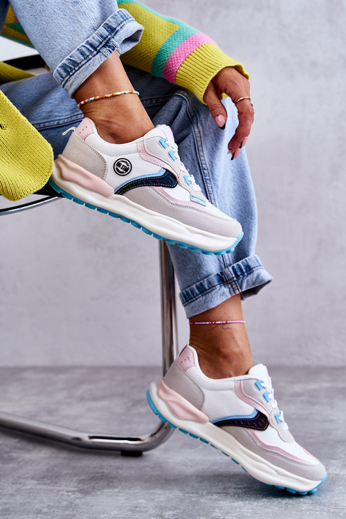 Жіночі спортивні кросівки Big Star KK274097 White and Pink