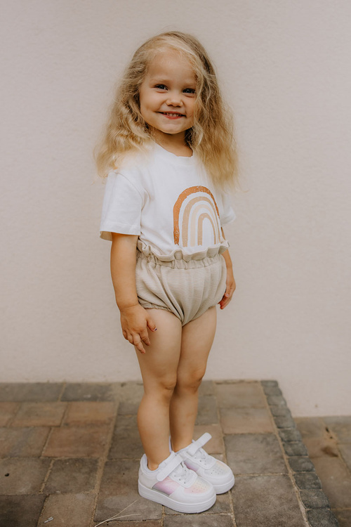 Дитяче спортивне взуття на липучці Multicolor Elike