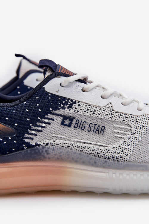 Чоловіче спортивне взуття HI-POLY SYSTEM Big Star NN174474 темно-синій