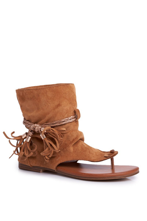 Жіночі шльопанці сандалі з верхом Camel SL1011 Madrit