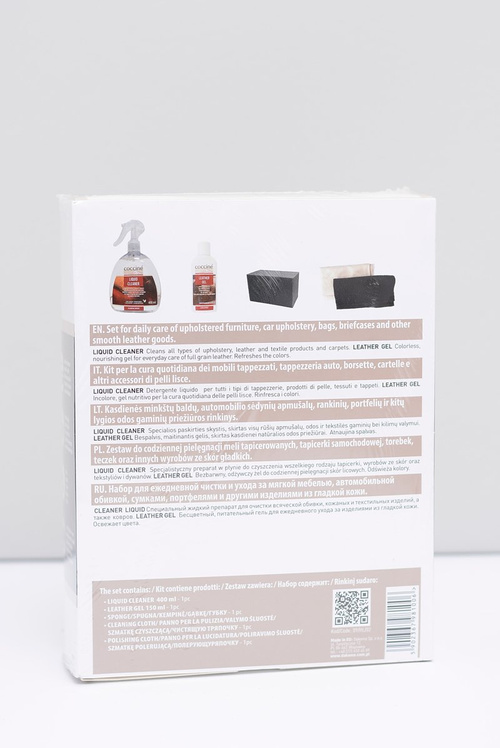 Набір Coccine для догляду за шкірою для меблів і шкіряних виробів