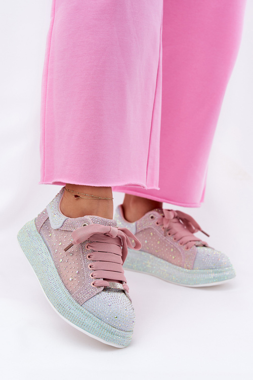 Прикрашені кросівки на платформі GOE RR2N4009 П багатоколірні