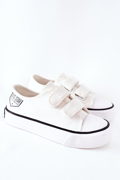 Дитячі кросівки на липучці Big Star FF374061 Білі