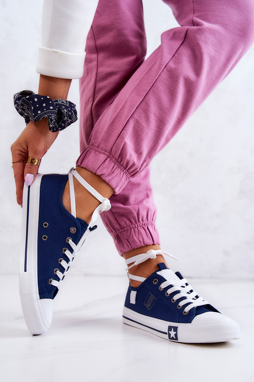 Класичні низькі кросівки Big Star JJ274256 Темно-сині