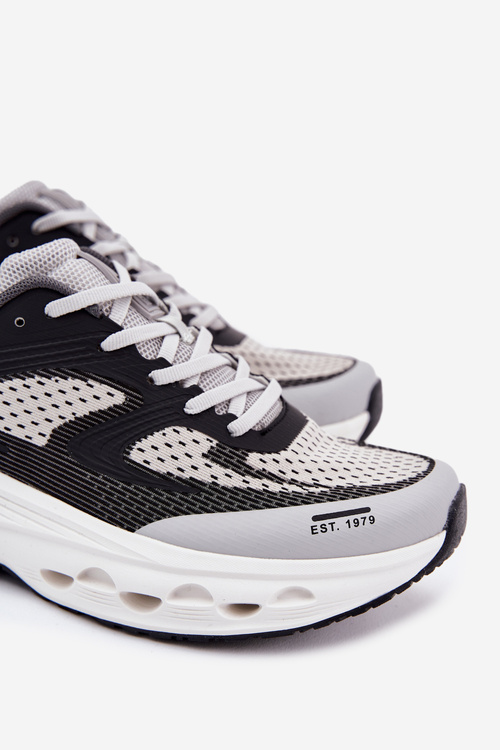 Чоловіче Спортивне Взуття На Платформі Big Star RR174023 Hi-Poly System Сірі