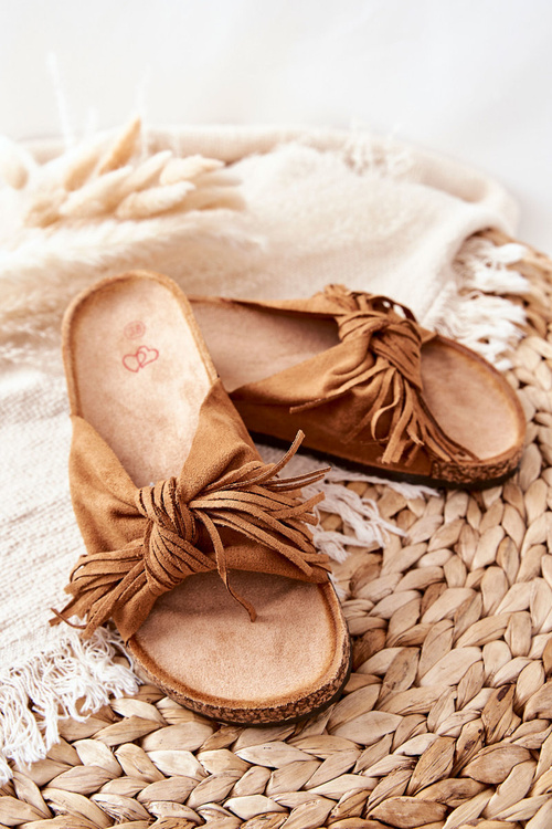 Тапочки на корковій підошві Camel Taryne