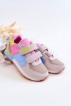 Дитяче спортивне взуття Memory Foam Big Star JJ374252 Pink-Blue
