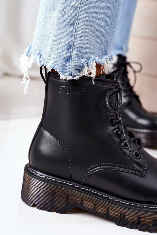 Чоботи утеплені Big Star II274110 Чорні