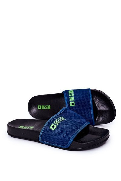 Чоловічі тапочки Big Star DD174708 Navy Blue
