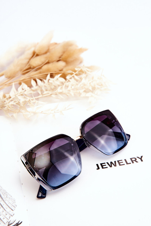 Жіночі сонцезахисні окуляри UV400 Prius V237 темно-сині