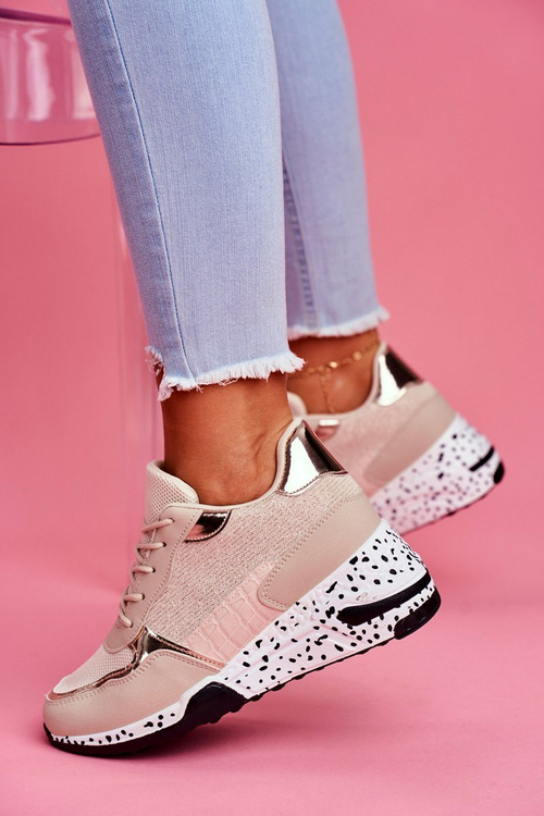 Спортивне жіноче взуття Hidden Anchor Beige Mollen